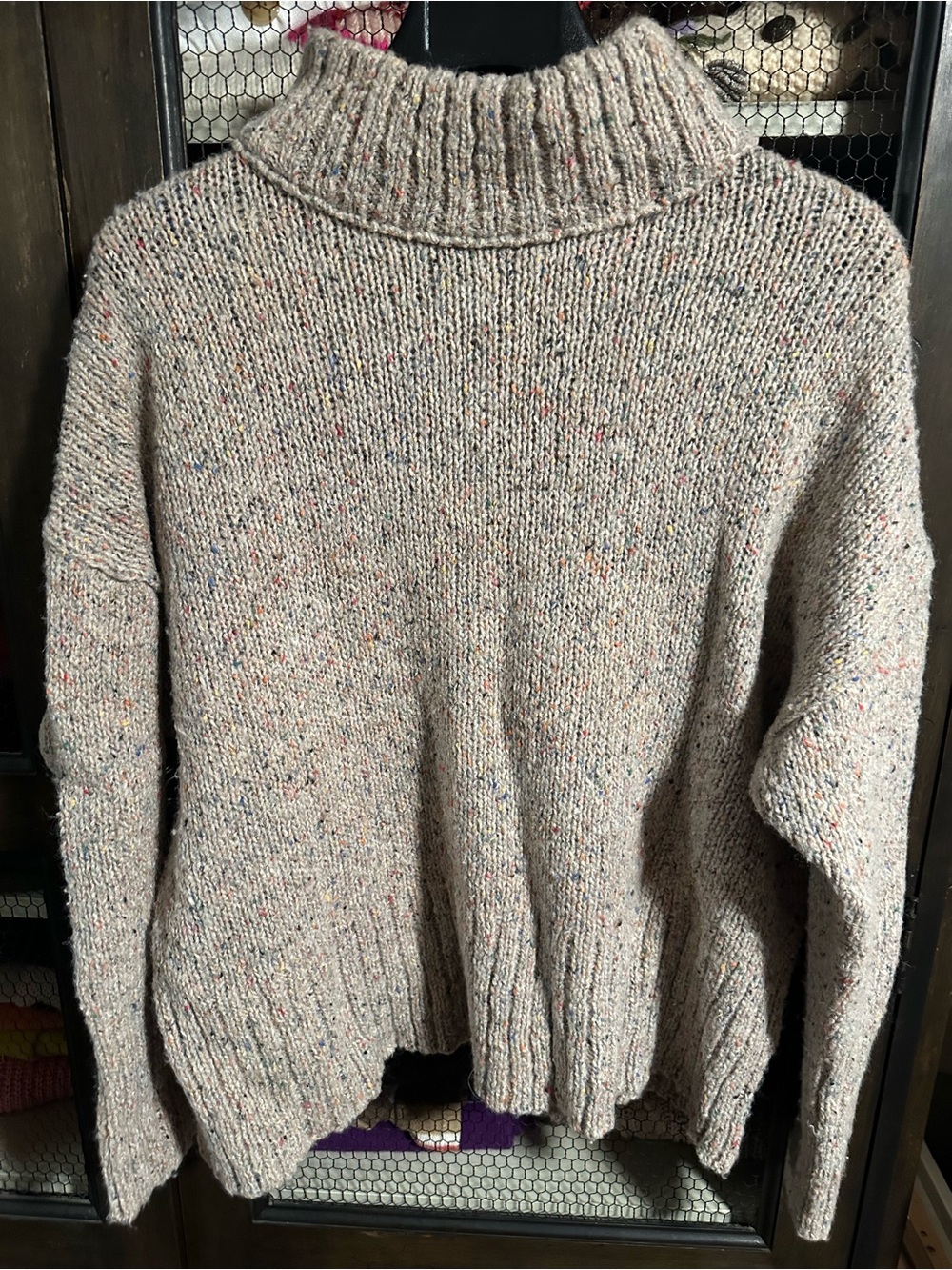 J.Crew speckled sweater! XL